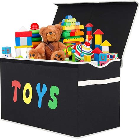 metal carron toy box|Kids' Toy Storage Organizer with 9 Storage Bins .